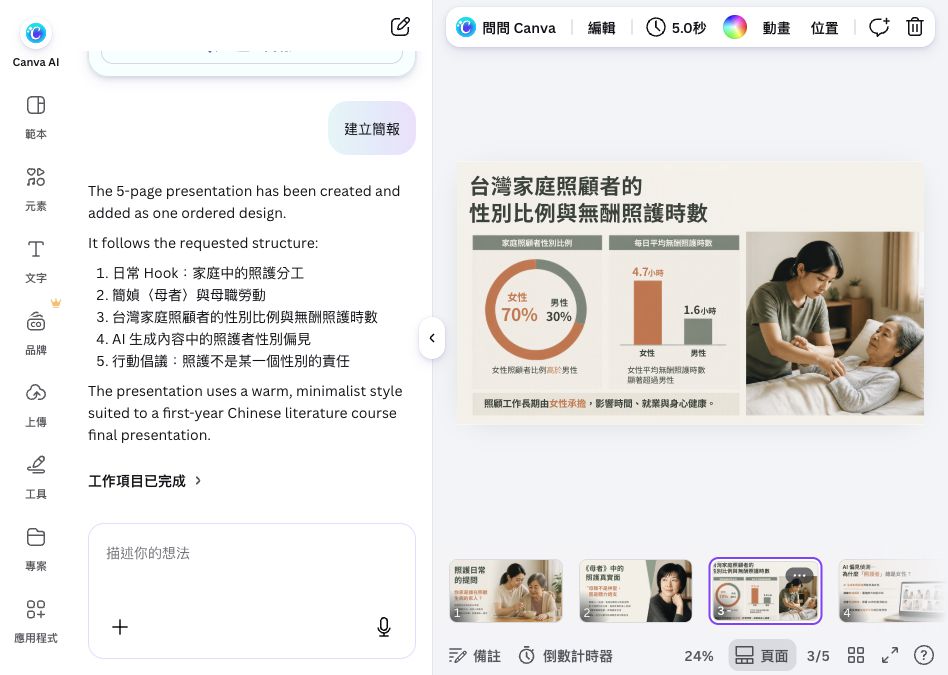 Canva 自動生成、沒有出處的數據頁